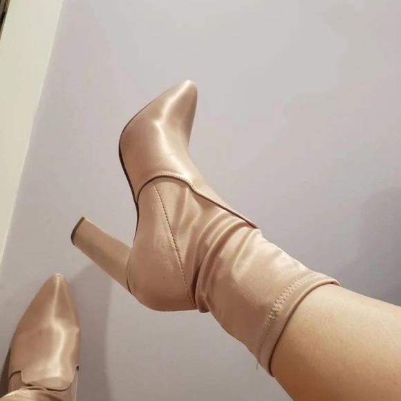 Express Satin Bootie 🔥🔥 - Picture 1 of 7